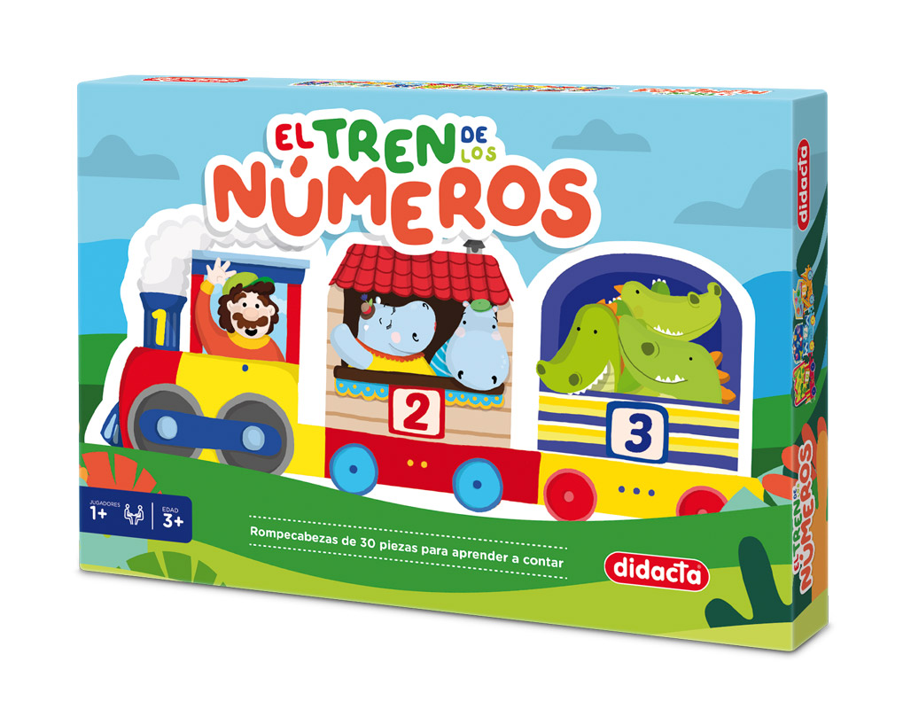 EL TREN DE LOS NÚMEROS