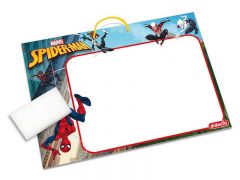 PIZARRA DOBLE FAZ EN MADERA SPIDERMAN