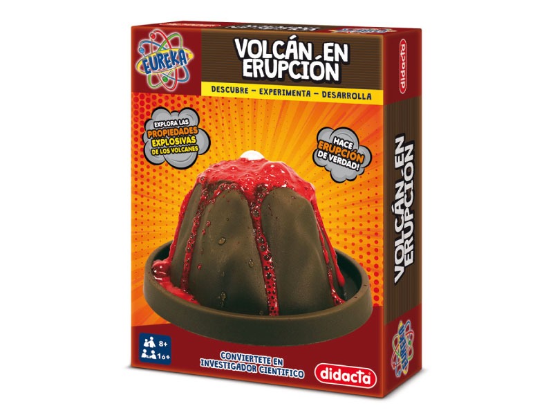 VOLCÁN EN ERUPCIÓN