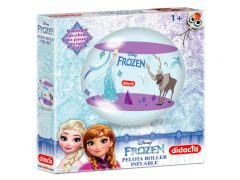 PELOTA ROLLER INFLABLE CON SONIDO CASCABEL FROZEN