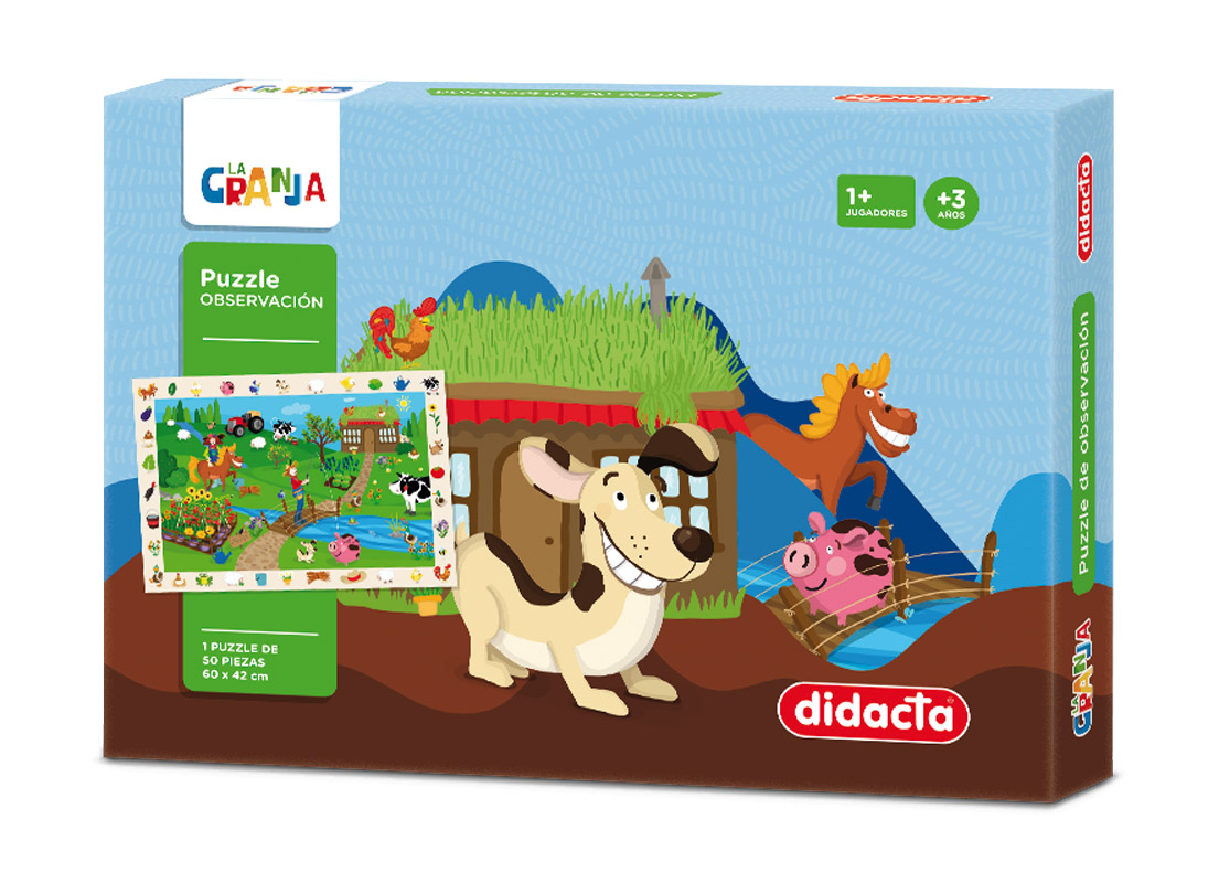 PUZZLE DE OBSERVACION LA GRANJA