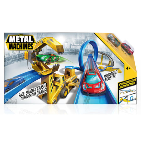 METAL MACHINES PISTA CONSTRUCCION Y DESTRUCCION c/2 VEHÍCULOS