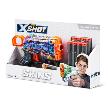 X-SHOT SKINS MENACE C/8 DARDOS